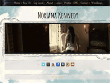 Tablet Screenshot of norianakennedy.com